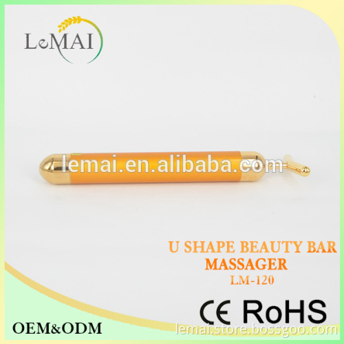 galvanic ion beauty facial massager 24 k gold beauty bar facial massager as seen on tv